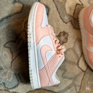 Nike Women's Sneakers in Pink and White